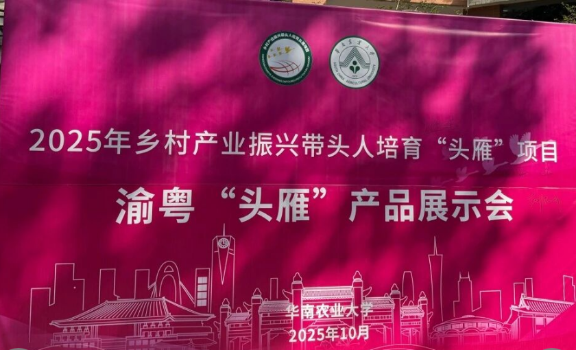 东东蛋精彩亮相2025年乡村产业振兴渝粤&ldquo;头雁&rdquo;产品展示会